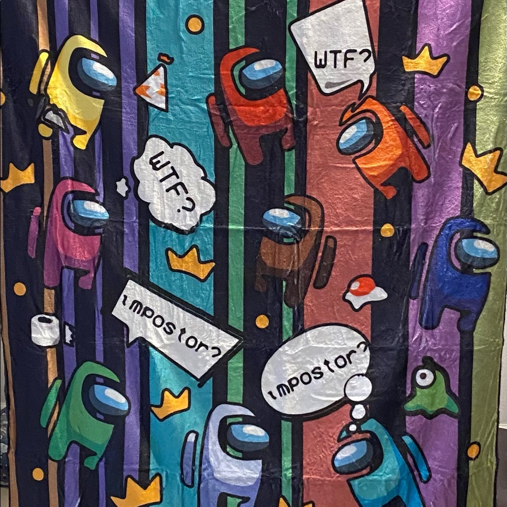 Among Us Throw Blanket